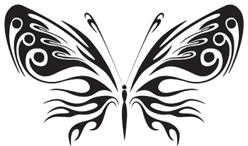 Tribal Butterfly 24